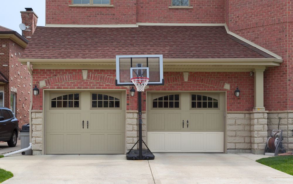 brown fiberglass garage doors